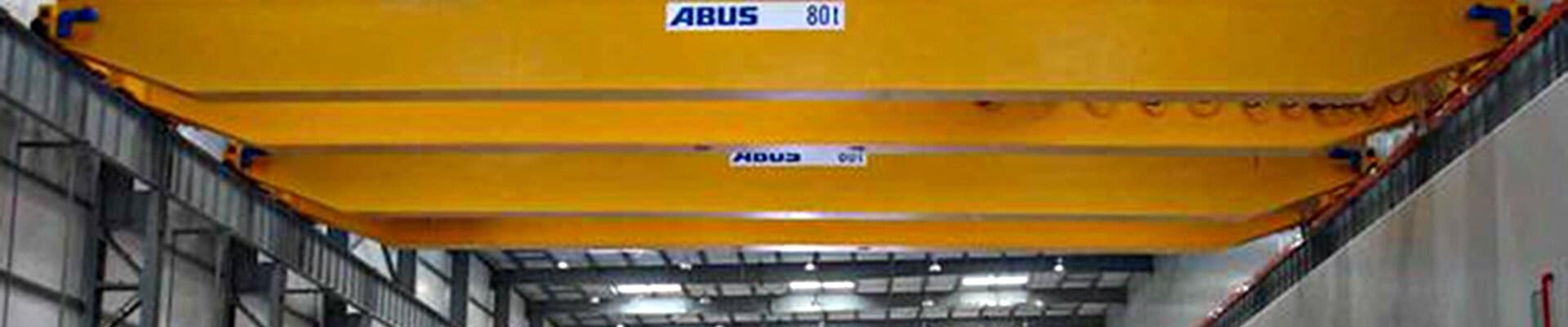 ABUS Zweiträgerlaufkrane in der Firma Chart Industries Inc.