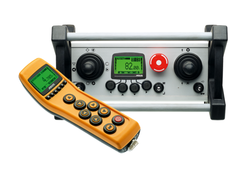 Handsender ABURemote Button und Meisterschaltersender ABURemote Joystick Handsender ABURemote Button und Meisterschaltersender ABURemote Joystick