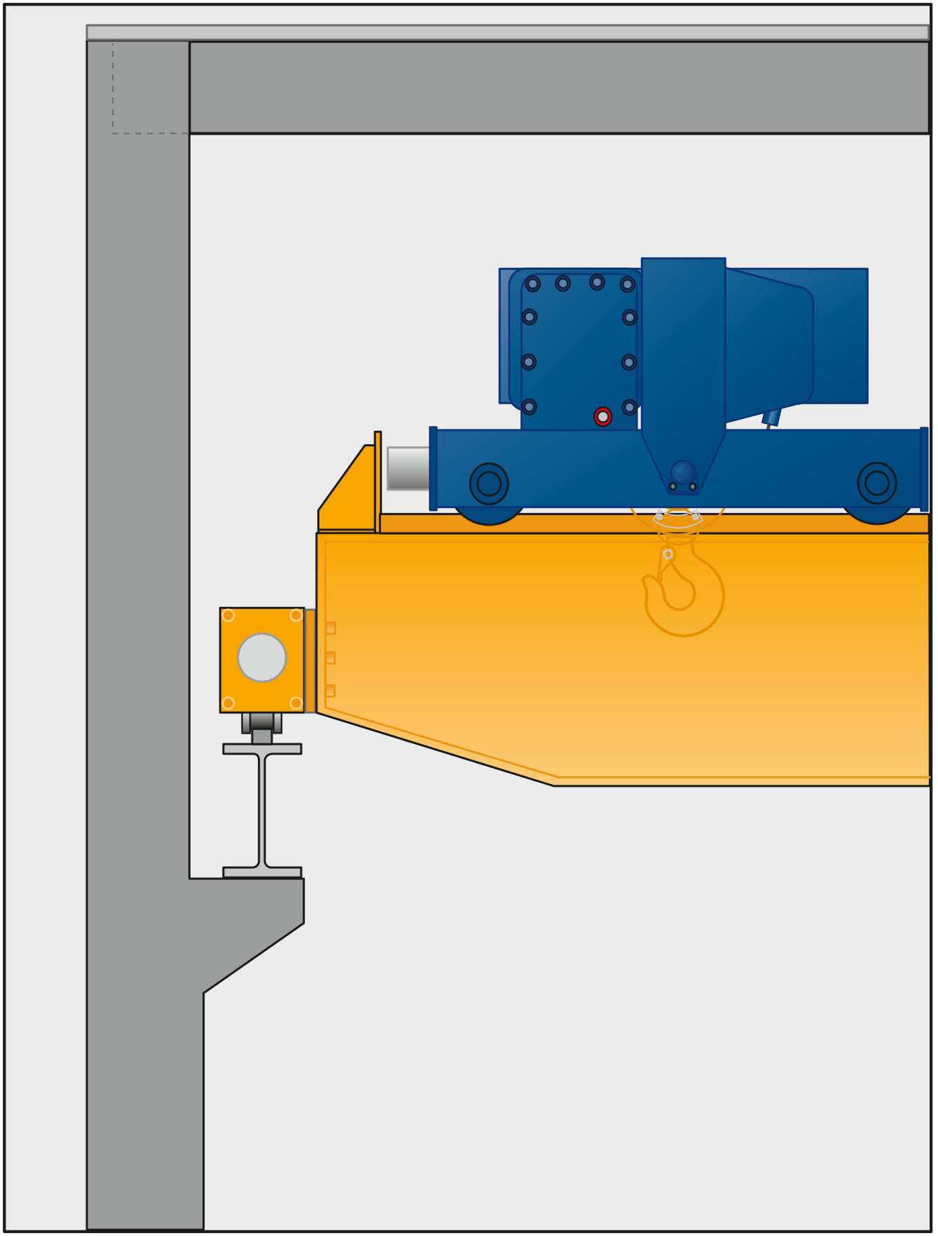 Aufgebockte Ausführung Variante 2