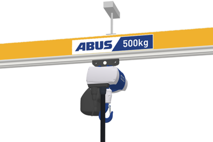 Abbildung ABUS Einschienenbahn des HB-Systems