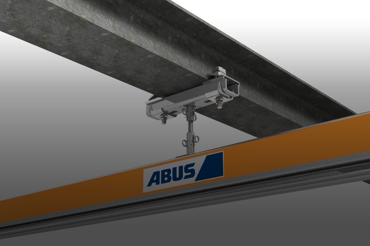 Befestigung an Walzprofil mit Flanschklemmen