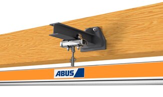 Normalkonsole an Holzbinder